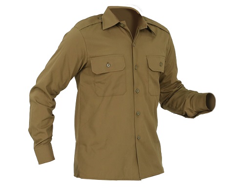 Man Shirt - Green Israeli military uniform